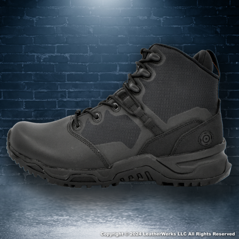 Original S.W.A.T. Alpha Fury 6 Inch Black Side Zip Tactical Boot